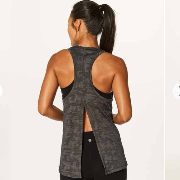 LULULEMON Miles Ahead Tank (Camo) - Picture 2 of 7